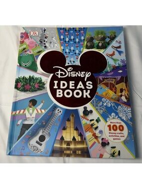 Disney Ideas Book - Blue, White, Red Cover